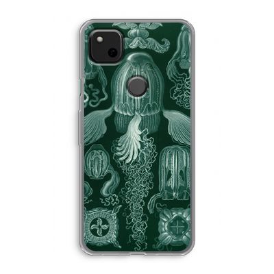Haeckel Cubomedusae: Google Pixel 4a Transparant Hoesje