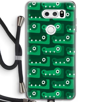 Crocs: LG V30 Transparant Hoesje met koord
