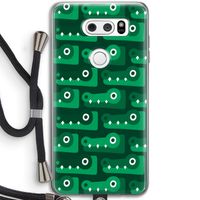 Crocs: LG V30 Transparant Hoesje met koord