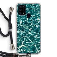 Weerkaatsing water: Samsung Galaxy M31 Transparant Hoesje met koord Weerkaatsing water: Samsung Galaxy M31 Transparant Hoesje met koord