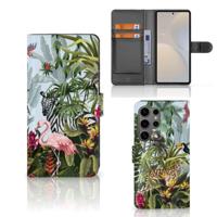 Telefoonhoesje | Met pasjeshouder | voor Samsung Galaxy S25 Ultra Jungle