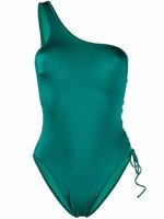 Sian Swimwear maillot de bain Sian à design asymétrique à une épaule - Vert - thumbnail