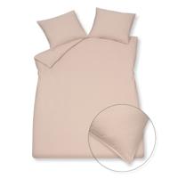 Vandyck washed cotton pale pink Dekbedovertrek