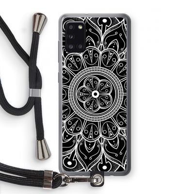 Roses Are Red: Samsung Galaxy A31 Transparant Hoesje met koord