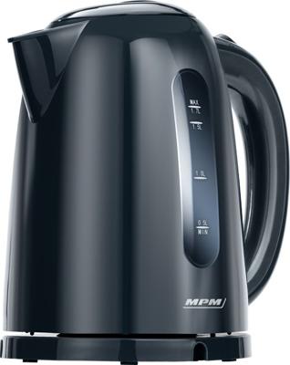 MPM MCZ-85/G1 waterkoker 1,7 l 2200 W Zwart