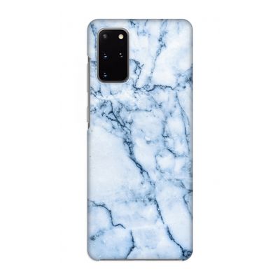 Blauw marmer: Volledig geprint Samsung Galaxy S20 Plus Hoesje