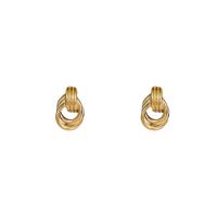 Day&Eve Oorbellen Knots Double | Goud