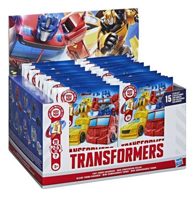 Transformers Mini Action Figures 4 cm Tiny Turbo Changers Blind Box Display (24) Transformers Mini Action Figures 4 cm Tiny Turbo Changers Blind Box Display (24)