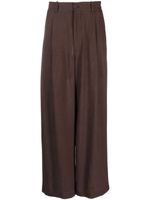 Hed Mayner pantalon de tailleur à coupe longue - Marron - thumbnail