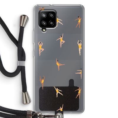 Dans #2: Samsung Galaxy A42 5G Transparant Hoesje met koord