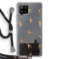 Dans #2: Samsung Galaxy A42 5G Transparant Hoesje met koord