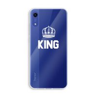 King zwart: Honor Play 8A Transparant Hoesje