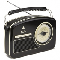 Retro Radio DAB GPO Rydell zwart