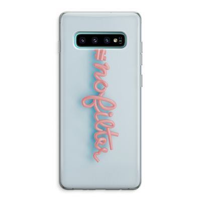 #nofilter: Samsung Galaxy S10 Plus Transparant Hoesje