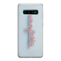 #nofilter: Samsung Galaxy S10 Plus Transparant Hoesje