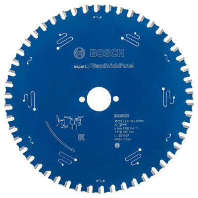 CIRKELZAAGBL.235X30MM 50T 4143