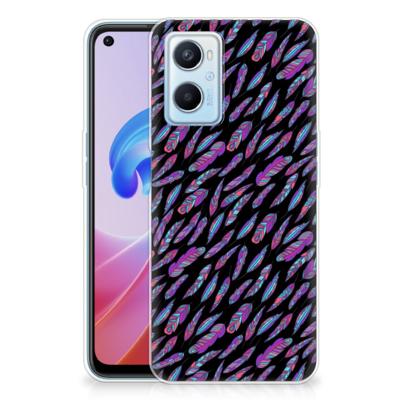 OPPO A96 | OPPO A76 | TPU bumper | Feathers Color
