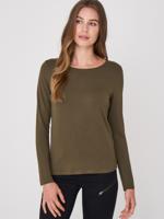 Basic dames top met lange mouw Basic dames top met lange mouw