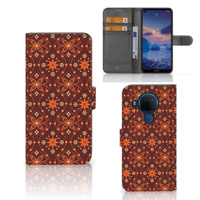 Nokia 5.4 | Telefoon Hoesje | Batik Brown