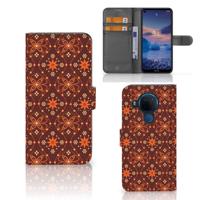 Nokia 5.4 | Telefoon Hoesje | Batik Brown
