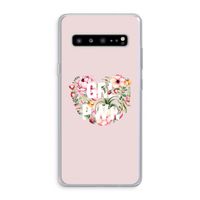 GRL PWR Flower: Samsung Galaxy S10 5G Transparant Hoesje