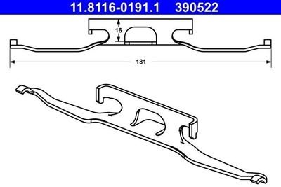 Veer, Remklauw 11811601911