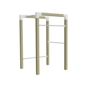 Outdoor Fitnesstoestel Geïmpregneerd Hout - Model 1