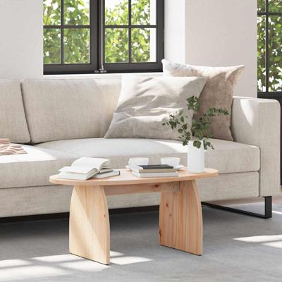 Salontafel Naturel 80 x 40 x 35 cm Massief grenenhout
