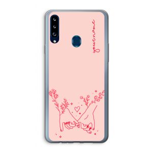 Best Friends: Samsung Galaxy A20s Transparant Hoesje
