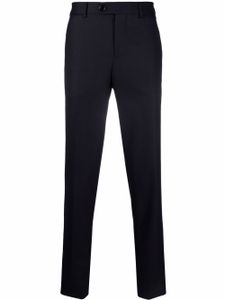 Brunello Cucinelli pantalon de tailleur droit en coton - Bleu