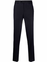 Brunello Cucinelli pantalon de tailleur droit en coton - Bleu - thumbnail