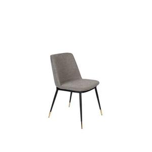 Housecraft Living Lionel Eetkamerstoelen Lichtgrijs - Set van 2