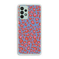 Leopard blue: Samsung Galaxy A52s 5G Transparant Hoesje