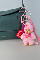 Shouia bag charm Kiki 32 roze