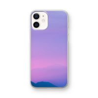 Sunset pastel: iPhone 12 mini Transparant Hoesje