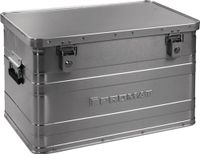 Promat Aluminium box | L595xB390xH380mm 70 l | met klapdeksel en cilinderslot - 9000447952 9000447952