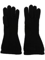 Yohji Yamamoto gants en laine - Noir Yohji Yamamoto gants en laine - Noir