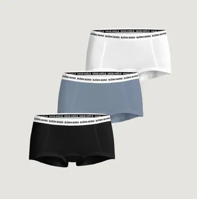3-pack dames boxershort- Classic - Dames katoenen onderbroeken - Boxershorts dames
