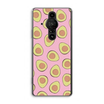 Dancing avocados: Sony Xperia Pro-I Transparant Hoesje