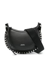 ISABEL MARANT mini sac à bandoulière Moon en cuir - Noir - thumbnail