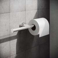 Hotbath Cobber X dubbele toiletrolhouder chroom - thumbnail