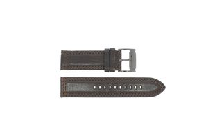 Horlogeband Fossil FS4309 Leder Donkerbruin 24mm