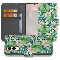 Samsung Galaxy S25 Edge Hoesje Orchidee Groen Samsung Galaxy S25 Edge Hoesje Orchidee Groen