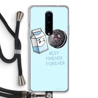 Best Friend Forever: OnePlus 8 Transparant Hoesje met koord