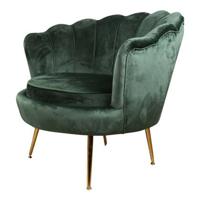 DS4U Feliz fauteuil velvet donkergroen - thumbnail