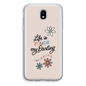 Tough Life: Samsung Galaxy J5 (2017) Transparant Hoesje