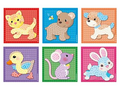 Playmais Speelgoed mozaïek (Little Friends)