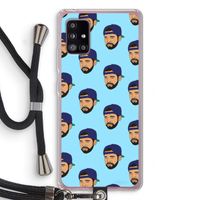 Drake Away: Samsung Galaxy A51 5G Transparant Hoesje met koord