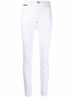 Philipp Plein jean slim à taille haute - Blanc - thumbnail