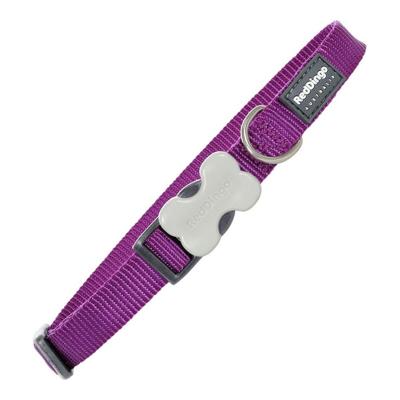 Hondenhalsband Red Dingo Soepel Paars (2,5 x 41-63 cm)